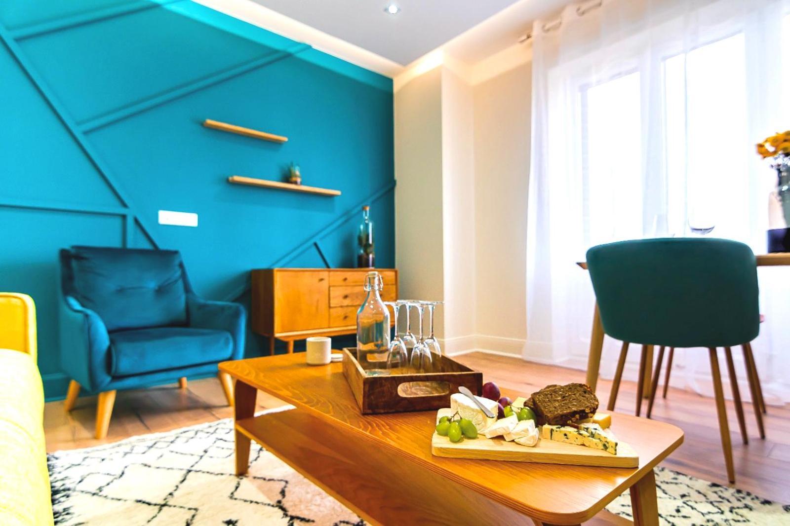 Bel Ami 01 - Turquoise & Or - Moderne Chic - Centre Ville - Acces Jardin - Clim - Wifi - Parking - Localisation Ideale 쉴티그하임 외부 사진